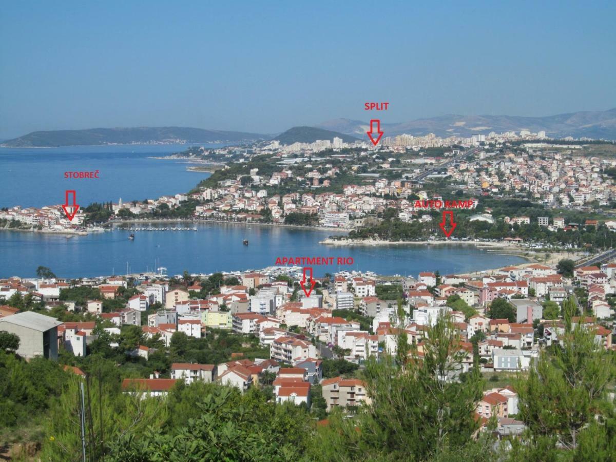 Apartment Rio Podstrana Bagian luar foto